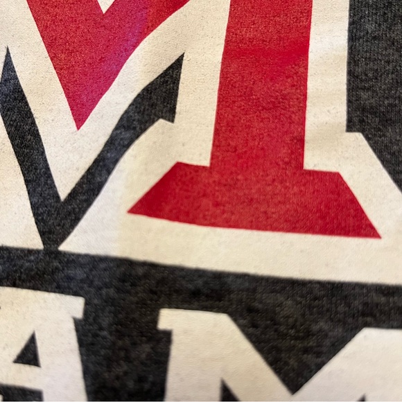 Miami University of Ohio short sleeve grey tee shirt. Men’s size Large. - Picture 3 of 4